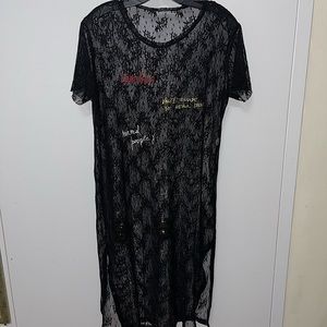 Zara Lace midi dress